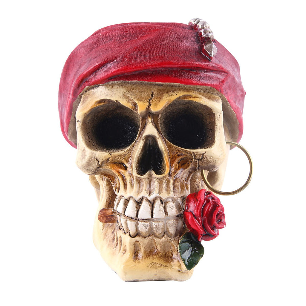 Skull decorative home resin ornaments