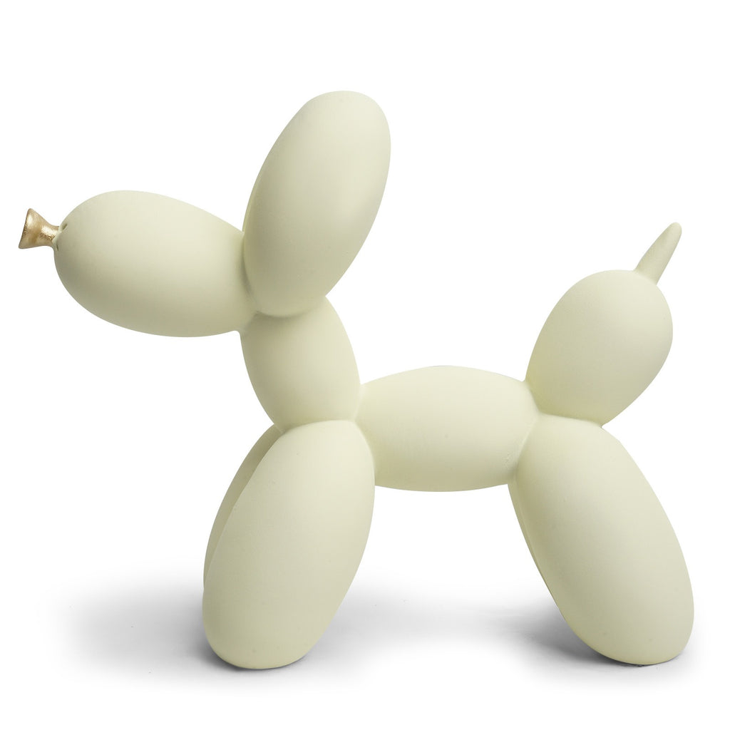 Simplbeige balloon dog home decoration